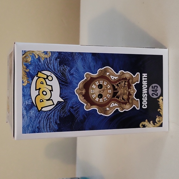 Beauty and the Beast Funko pop of Cogsworth - Picture 4 of 4